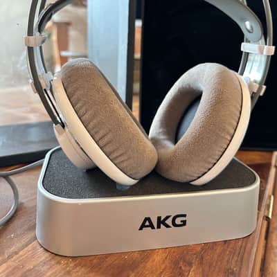 AKG K701 Open-Back Studio Reference Headphones 2010s - Black image 1