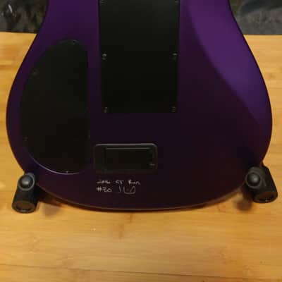 Kiesel CT7 - Piezo, Grape Jelly Metallic Purple / JEFF shaved neckheel (Carvin) 2016  CT7C image 2