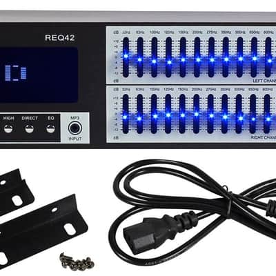 Rockville REQ42-B 2 x 21 Band Home Theater Equalizer image 3