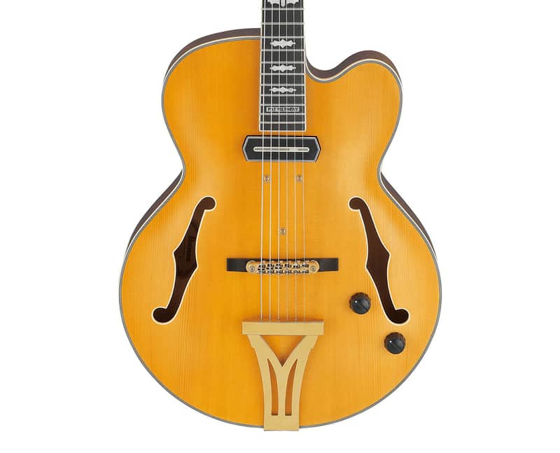 Used Ibanez PM3CNAL Pat Metheny Signature Hollow Body Guitar - Natural Amber image 1