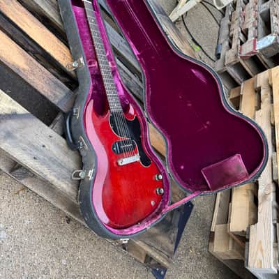 Early 1965 Gibson SG Junior - Cherry - Wide Nut image 25