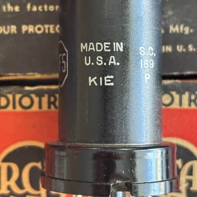 Lot Of (13) RCA 6SF5 Vacuum Tubes Circa-Early 1940s-Metal image 2