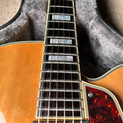 D'Angelico Excel EXL-1 Hollow Body Archtop with Rosewood Fretboard 2010s - Natural-Tint image 8