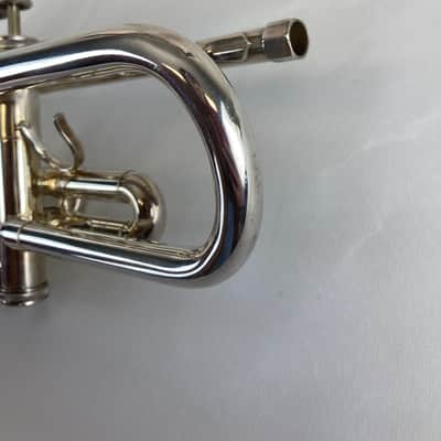Getzen 700 Eterna II Bb Trumpet – Silver Plated – Intermediate Model – Excellent Used Condition – w/ Case SM#3593 image 11