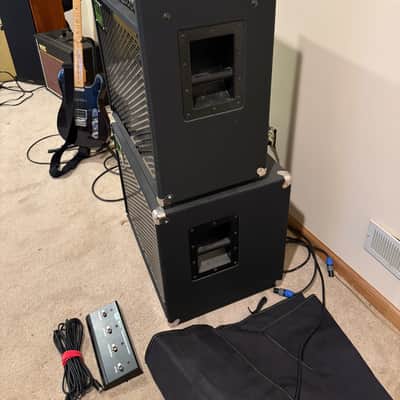Trace Elliot 715x 500W 1x15 Bass Combo with 2x10 extension cabinet 1998-2004 image 4