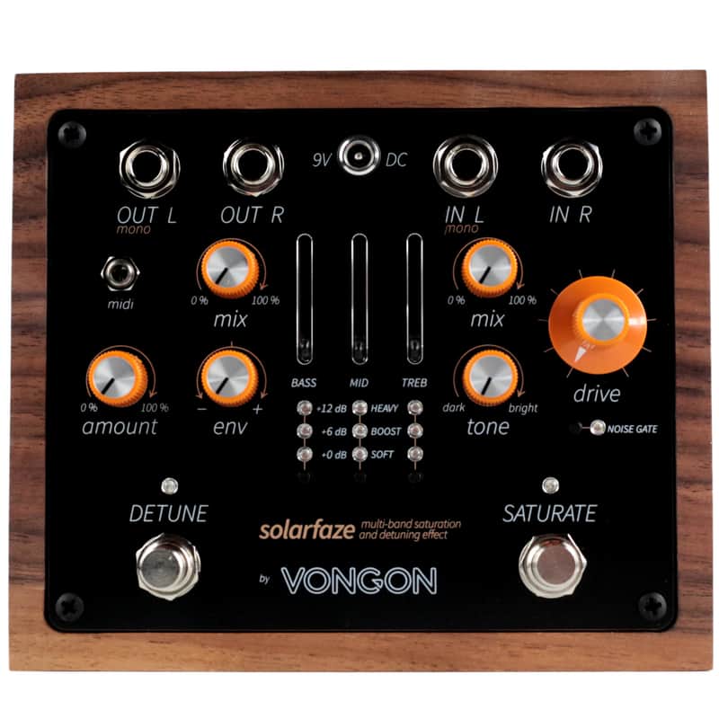 Vongon Solarfaze Multi-Band Saturation and Detuning Pedal image 1
