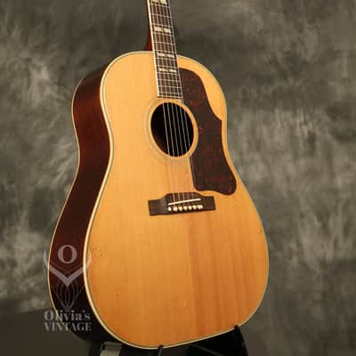 1957 Gibson Country Western SJN Natural acoustic flattop image 9