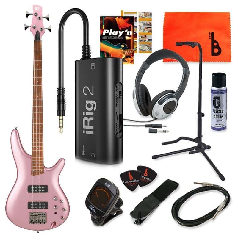 Ibanez SR300E-PGM [SPOT MODEL] [Beginner bass guitar set] image 1