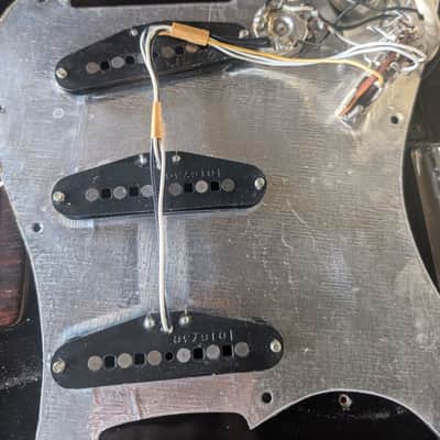 Fender Stratocaster Black 1980 CBS Era Vintage Electric Guitar image 16