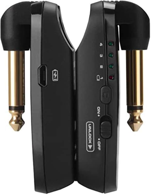 NUX B-2 Plus 2.4Ghz Guitar Wirelss System, Black image 1