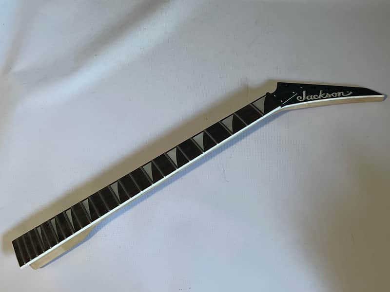 2020's Jackson JS32T Series Bound Pointy Guitar Neck Standard Nut 24 Fret Sharkfin image 1
