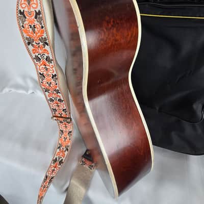Harmony Barclay 1143 1970 - X-Brace, Neck Rest, Journey Piezo Pickup image 10