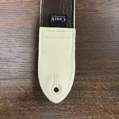 Couch Paisley Ivory Guitar Strap 2024 - Vegan Leather image 6