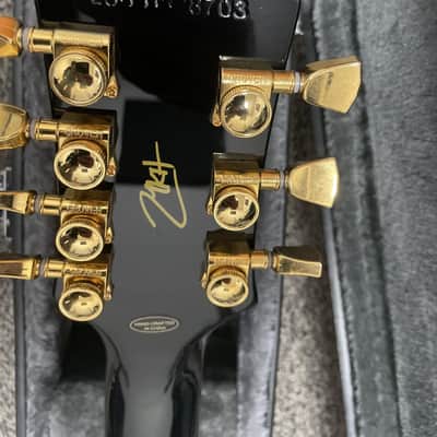 Used Epiphone LP Left Handed Matt Heafy 7 String Electric Guitar with Case image 5