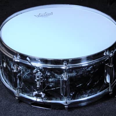 Slingerland Vintage 1965 Black Diamond Pearl 4 Piece Shell Pack image 10