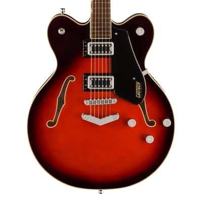 Used Gretsch G5622 Electromatic Center Block DC w/V-Stoptail - Claret Burst image 1
