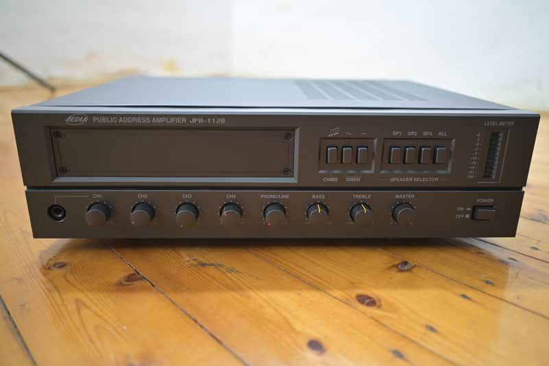 Jedia JPA-1120 120W 5-Zone Commercial PA Mixer Amplifier (JD-Media / JDM) - Grey image 1