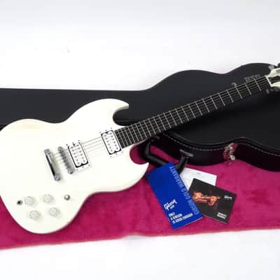 2013 Gibson SG Baritone Rare Limited Edition - Alpine White - Original Case & Paperwork - 27" Scale image 5