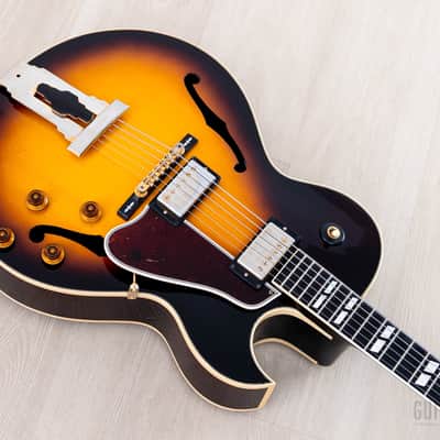 2011 Gibson L-4 CES Master Label Archtop Electric Guitar Vintage Sunburst w/ Case, CoA image 11