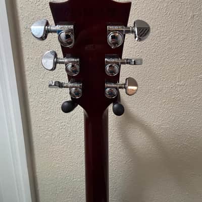 Left Handed Gibson Les Paul Studio without Fretboard Binding 2019 - 2024 - Wine Red image 12