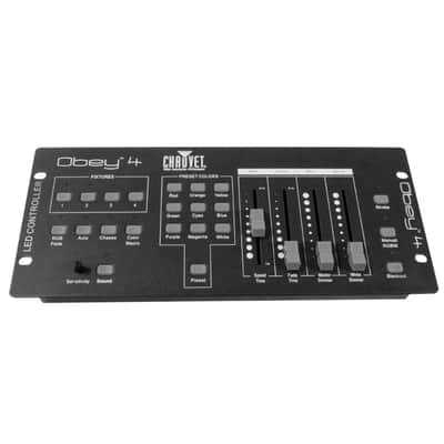Chauvet DJ Obey 4 DMX 4 Channel LED Wash Light Controller RGBA/RGBW image 1