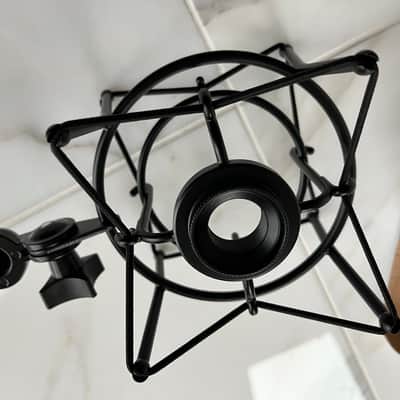 ADK Microphones Condenser Microphone Elastic Suspension Shock Mount - Black enamel image 2