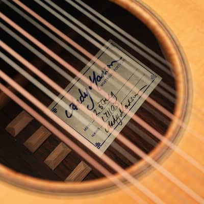 Andy Manson 12 String Madagascar Rosewood Alpine Spruce image 11