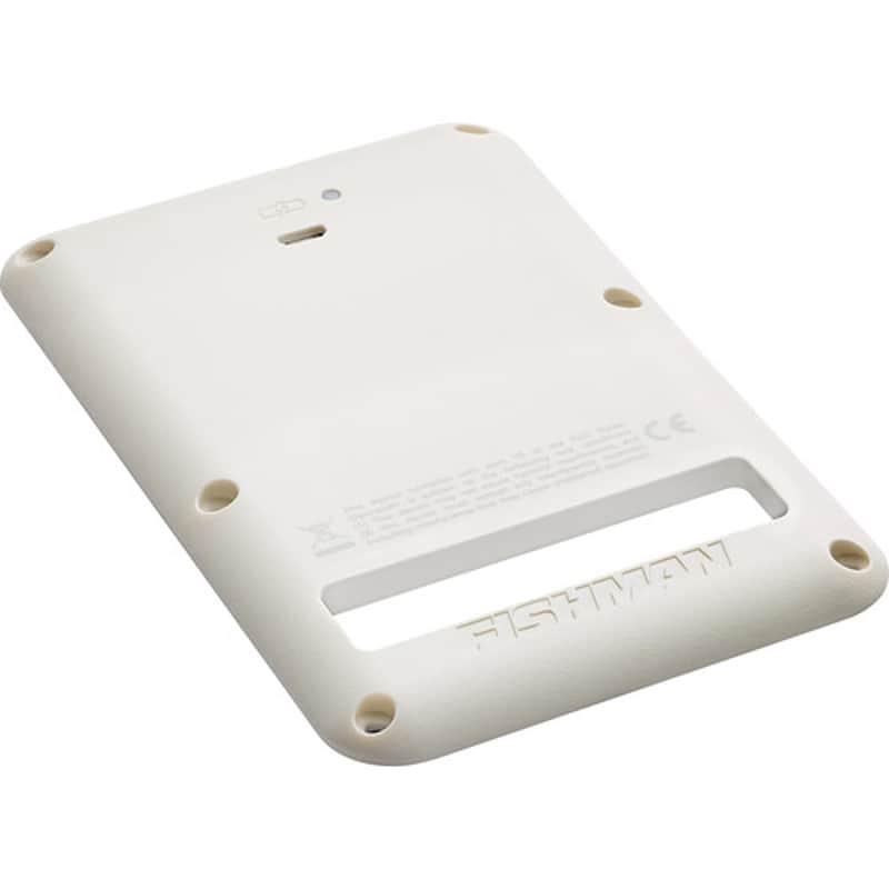 Fishman PRO-BPK-FSW Rechargeable Battery Pack for Strat, White, US image 1