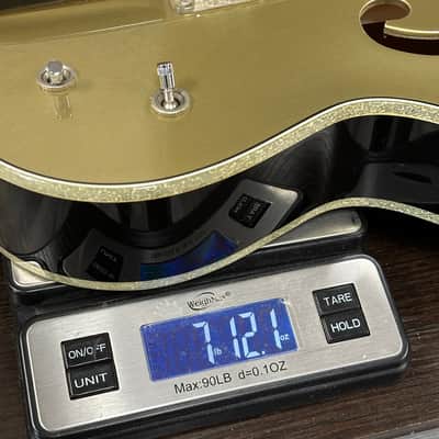 Used 2013 Gretsch Custom Shop Stephen Stern Masterbuilt 130 Anniversary Metallic Gold/Black w/Case TSU24198 image 11