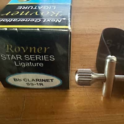 Rovner Bb Clarinet SS-1R Ligature 2010's - Black image 2