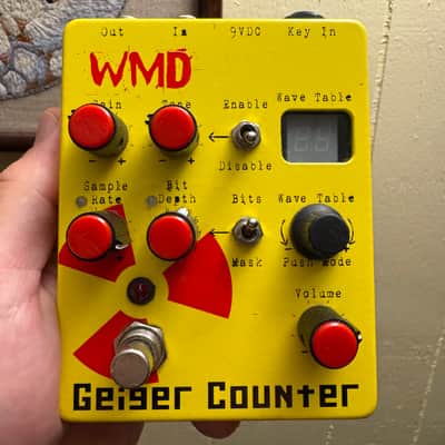 WMD Geiger Counter Digital Destruction Guitar Pedal | Reverb