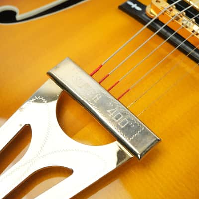 Gibson Super 400CES Sunburst Custom James Hutchins 2002 image 11