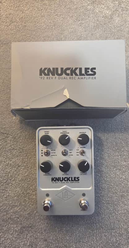 UAFX Knuckles ’92 Rev F Dual Rec Amplifier Pedal image 1