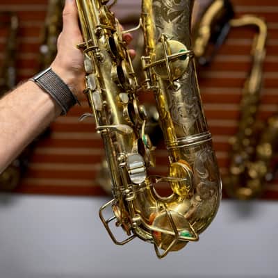 Conn Virtuoso New Wonder 8m C Melody Saxophone Pearls Gold Plate FRESH OVERHAUL! image 11