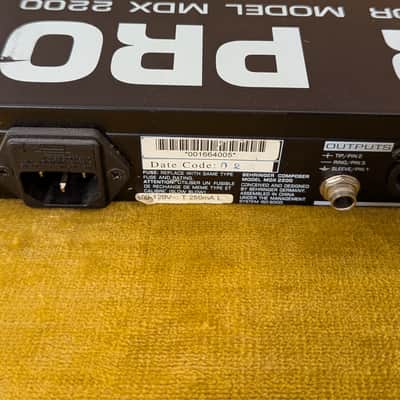 Behringer MDX 2200 Composer Pro 2000s - Standard image 8