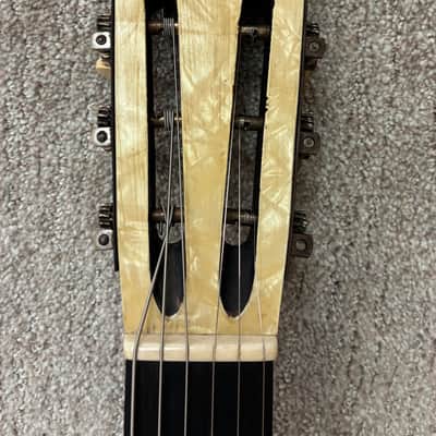 RARE! 1920s - 1930s Oscar Schmidt Stella Gambler Concert Ladder Braced Parlor Guitar Ready To Go! image 11