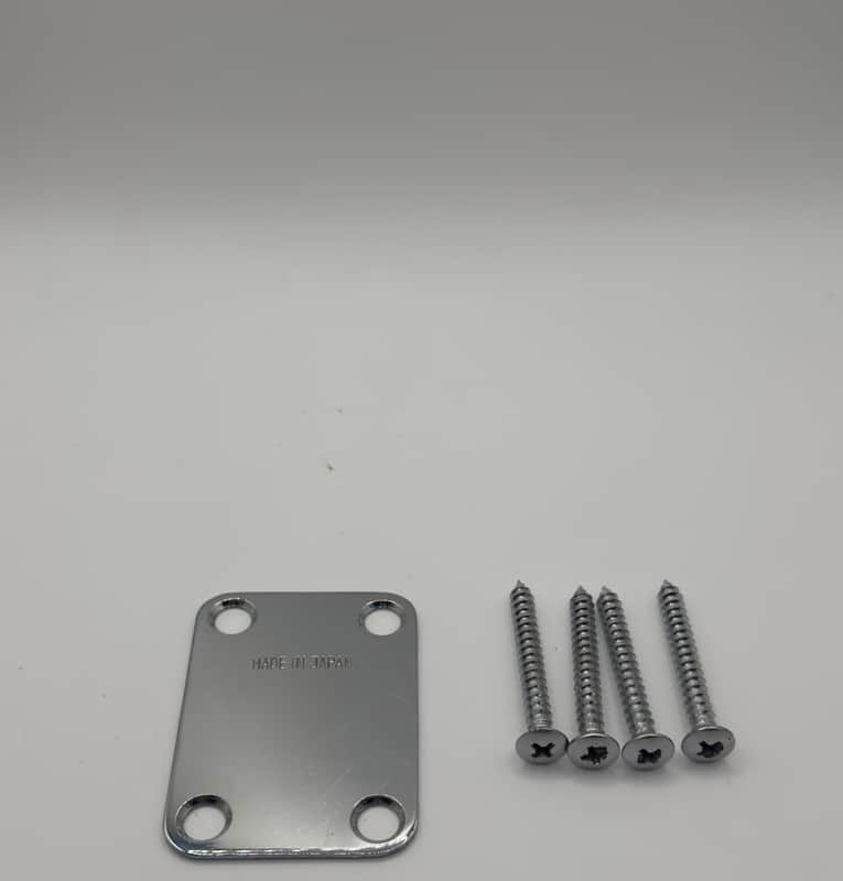 Aria MIJ Japan Neck Plate W/ Screws