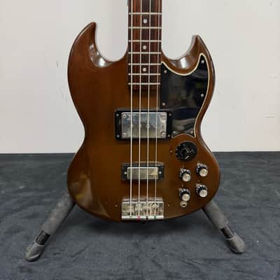 Vintage Gibson EB-3 Walnut Electric Bass Guitar Made in the USA 34" Scale image 7