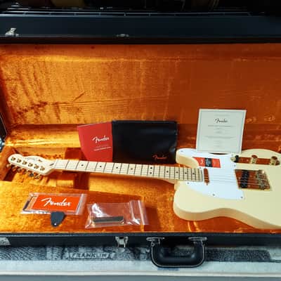 2018 Fender American Pro Telecaster COA Limited Edition Gold Hardware! Rolled Neck Edge image 6