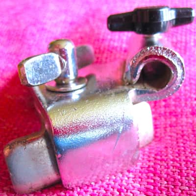 Premier Bass Drum Rim Hoop Leg Spur Attachment Bracket - Vintage image 3