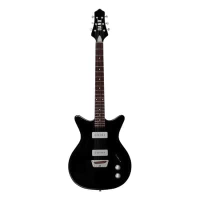 Danelectro Dan O. Mano Electric Guitar-Black *USA Small Business* image 1