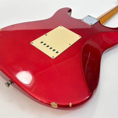 Fender Stratocaster ST-57 made in Japan 1993-1994 Candy Apple Red image 13