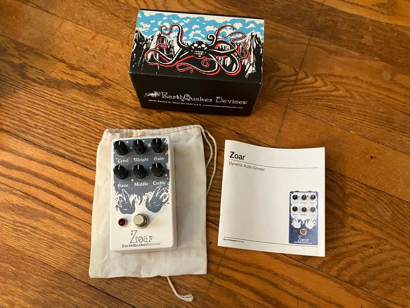White EarthQuaker Devices Zoar Dynamic Audio Grinder 2023 - Present - Various image 1