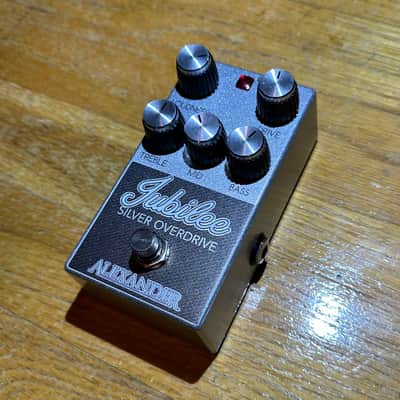 Alexander Jubilee Silver Overdrive Pedal | Reverb