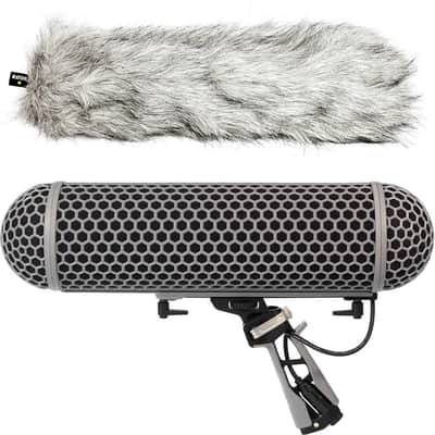 Rode Blimp Windshield and Shock Mount System – Rycote Suspension for Shotgun Mics image 4