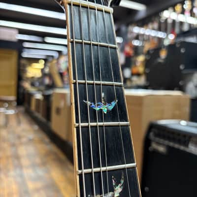 Paul Reed Smith SE Hollowbody II Piezo Electric Guitar Early 2020s Peacock Blue w/Hard Case image 10