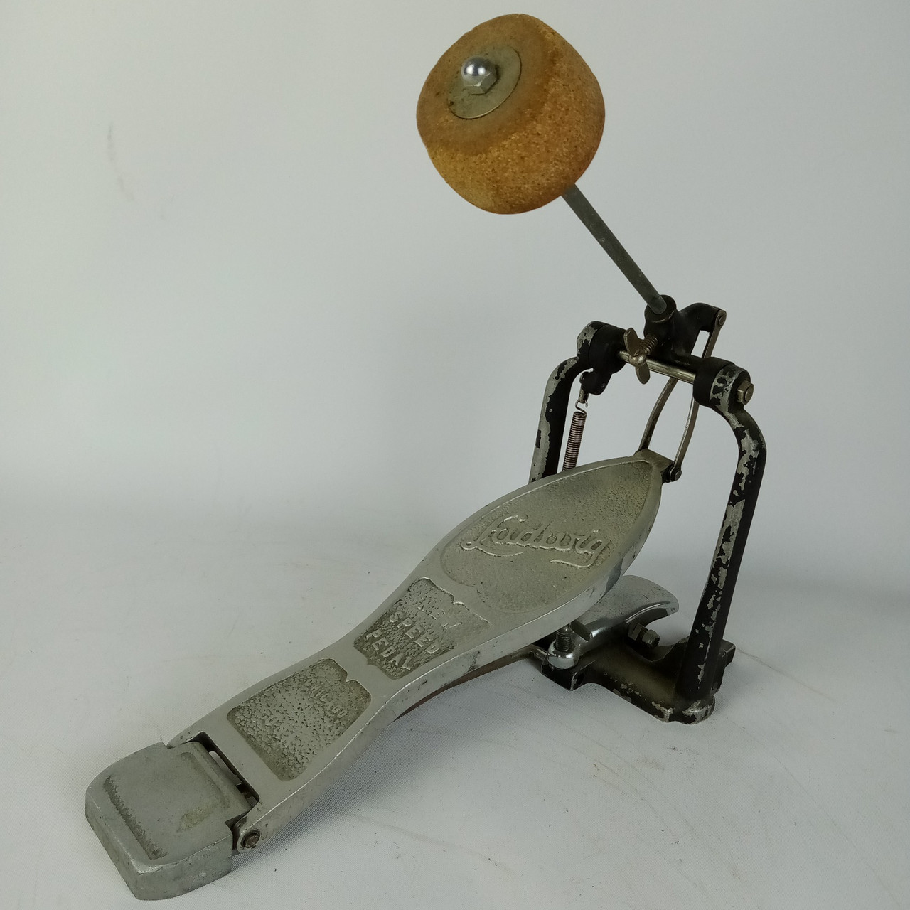 Ludwig & Ludwig #307 "New Speed" Bass Drum Pedal Vintage40s Chicago USA Pre-King — main photograph