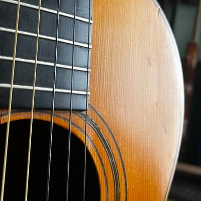1920s Slotted Headstock Parlor Acoustic | Solid Brazilian Rosewood Back & Sides | Spruce Top | Ebony Fingerboard image 6