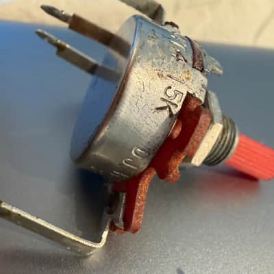 CTS Pots and [3 pcs marked 13780-81] 2 pcs unmarked 1980-1981 fits Traynor TS25 amp image 7