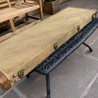 1958 USA Tweed Fender Precision/Jazz Bass Guitar Case, Reissue! image 8